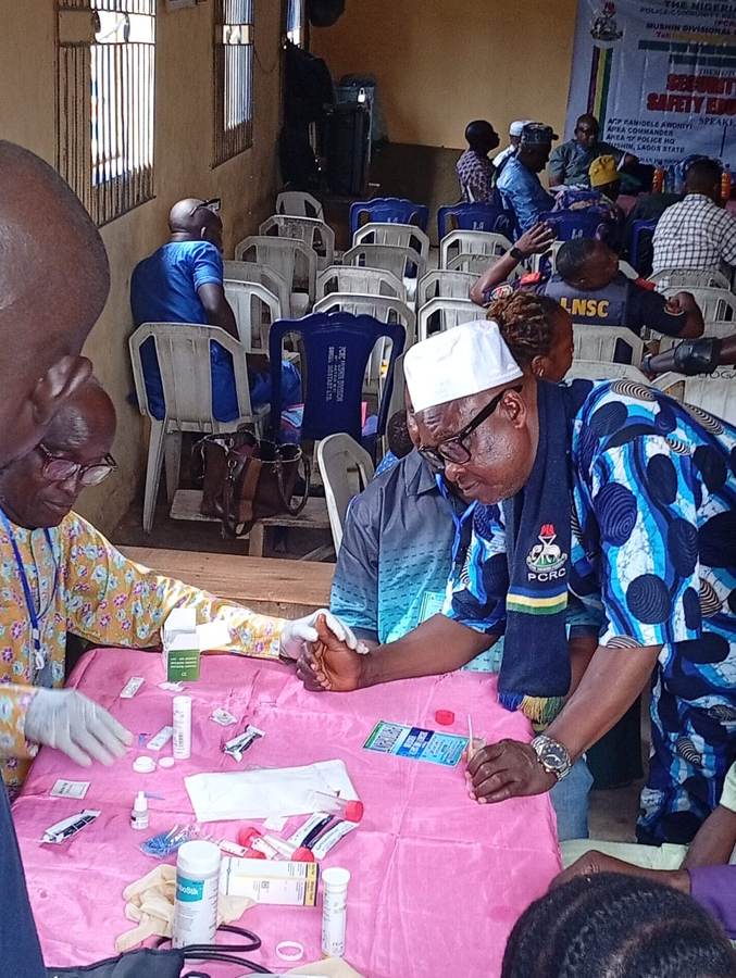 PCRC Mushin health screening